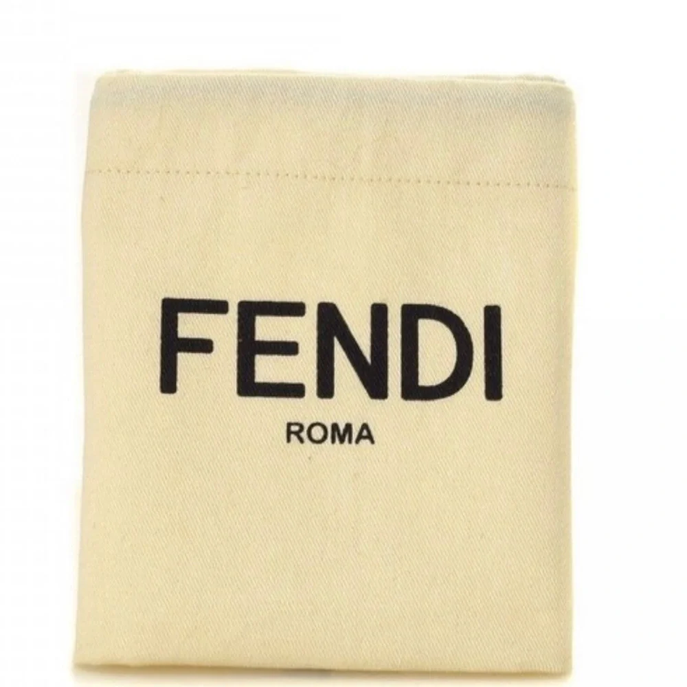 Fendi Bucket Mon Tresor Selleria Red Leather Bag